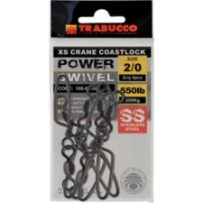 Trabucco Ss X-Strong Crane W/Coastlock Snap 8 db 01 forgókapocs horgászkiegészítő