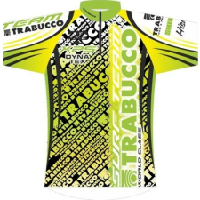 Trabucco Surf Team póló XXL Zőld/sárga horgászkiegészítő