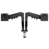 TRACER Double ArmFlex, 13"-32", VESA (75x75, 100x100), Max 9 Kg, Fekete, Monitor konzol