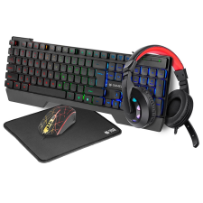 TRACER GameZone Mamooth USB Gaming Billentyűzet + Egér + Egérpad + Headset - Angol (US) (TRAKLA46764) billentyűzet