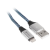 TRACER TRAKBK46269 USB-A - Lightning (apa - apa) kábel 1m - Fekete/Kék (TRAKBK46269)