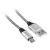TRACER TRAKBK46928 USB 2.0 1 M USB A Micro-USB B Fekete, Ezüst