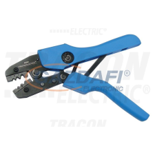 TRACON 9039AR Présszerszám szigeteletlen,-szigetelt és iker érvéghüvelyhez 0,5-6mm2 villanyszerelés