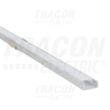TRACON Alumínium profil LED szalagokhoz, laposW=8mm, H=1m