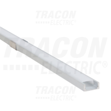 TRACON Alumínium profil LED szalagokhoz, laposW=8mm, H=1m világítási kellék