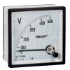 TRACON Analóg váltakozó áramú voltmérő96×96mm, 250V AC