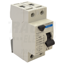 TRACON Áram-védőkapcsoló, 2 pólusú63A, 300mA, 6kA, A / AC villanyszerelés