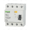 TRACON Áram-védőkapcsoló, 4 pólusú  100A, 30mA, 10kA, AC