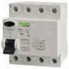 TRACON Áram-védőkapcsoló, 4 pólusú  80A, 30mA, 10kA, B