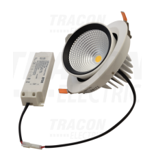 TRACON Beépíthető álmennyezeti LED lámpatest, forgatható230 V, 50 Hz, 35 W, 3250 lm, 2700 K, EEI=F világítás