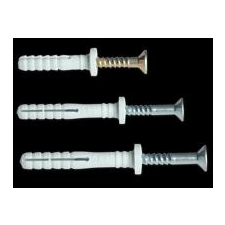 TRACON Beüthető tipli csavar, szürke 30mm villanyszerelés