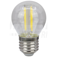 TRACON COG LED gömb fényforrás, átlátszó E27, 4W, 4000K izzó
