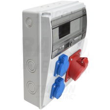 TRACON Csatlakozó doboz, védelem nélkülOut:2×SCHUKO+1×32A(3P+N+E) villanyszerelés