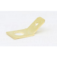 TRACON Csavaros rögzítésű szigeteletlen csatlakozó csap 45° M5 villanyszerelés