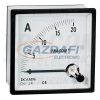 TRACON DCAM72-5 Analóg egyenáramú ampermérő közvetlen méréshez 72×72mm, 5A DC