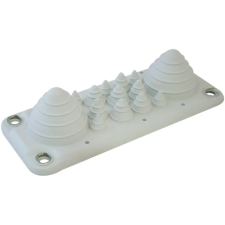 TRACON EKBV-03 Elosztószekrény kábelbevezető, gumi, 14db kábelhez 222x92mm villanyszerelés