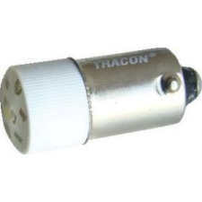 Tracon Electric LED-es jelzőizzó, fehér - 230V AC/DC, Ba9s NYGL-ACDC230W - Tracon villanyszerelés