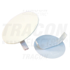 Tracon Electric Tracon D60T Dobozfedél rugós, fehér D=69mm