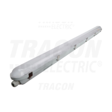 Tracon Electric Tracon LVH1218E, 18/4W, vészvilágító funkciós, por- és páramentes kültéri LED ipari lámpatest, IP65-ös védelemmel, IK08, 230 VAC, 18/4 W, 2700/140 lm, 3 h, 4000 K, IP65, IK08 kültéri világítás