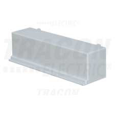 TRACON Érintésvéd. burkolat, felső, zárt kábelbevezetés,LTL00-3-hoz villanyszerelés