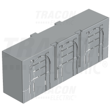 TRACON Érintésvédelmi burkolat alsó/felső kábelbevezetéshez 3P00, 3P, L=66 mm villanyszerelés