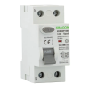 TRACON EVOB2P8003 Áram-védőkapcsoló, 2 pólusú 80A, 30mA, 10kA, B