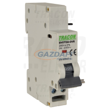 TRACON EVOTDA-OVR Feszültségnövekedési kioldó EVOTDA-hoz Un:230VAC, 50Hz, Uup:280VAC villanyszerelés