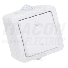 TRACON Falon kívüli kétpólusú kapcsoló10AX/250VAC, IP54, (102) villanyszerelés