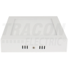 TRACON Falon kívüli, négyzetes LED lámpatest, fehér220-240 VAC, 12 W, 800 lm, 170×170×39mm, 4000K, IP20, EEI=G