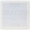 TRACON Falon kívüli, négyzetes LED lámpatest SAMSUNG chippel230 VAC, 6W, 480lm, D=120×120 mm, 4000 K, IP20, EEI=G