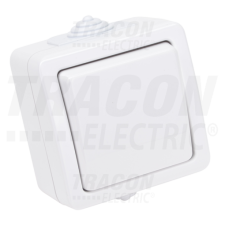 TRACON Falon kívüli váltókapcsoló10AX/250VAC, IP54, (106) villanyszerelés