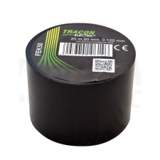 TRACON FEK50 20 mm x 50 m fekete szigetelőszalag villanyszerelés