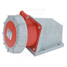 TRACON Felületre szerelhető ipari csatlakozóaljzat32A, 400V, 3P+N+E, 6h, IP67 villanyszerelés