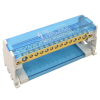 TRACON FLSO25-2P15 Moduláris elosztóblokk nyitható fedéllel 2×25(25)mm2 / 6×10(6)mm2, 7×16(10)mm2, 500VAC/DC, 100A