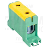 TRACON Főáramköri leágazó kapocs, sínre és felületre szerelhető, zöld/sárga