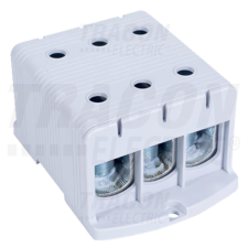 TRACON Főáramköri leágazó kapocs tripla, felületre szerelhető, szürke 35-240mm2 villanyszerelés