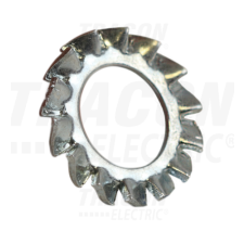 TRACON Fogazott alátét, horganyzott, M10M10 villanyszerelés