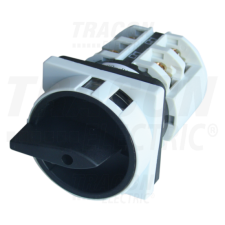 TRACON Főkapcsoló, BE-KI400V, 50Hz, 25A, 4P, 7,5kW, 64×64mm villanyszerelés