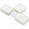 TRACON Forrasztás nélküli "T" gyorscsatl. egyszínű LED szalagokhoz W=8 mm, 2P