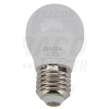 TRACON Gömb burájú LED fényforrás SAMSUNG chippel230V,50Hz,5W,3000K,E27,430lm,180°,G45,SAMSUNG chip, EEI=F