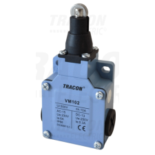 TRACON Helyzetkapcsoló, görgős fémházas1×NO+1×NC, 6A/230V AC, IP66 villanyszerelés