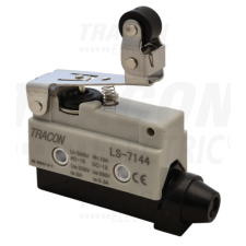 TRACON Helyzetkapcsoló, rugószáras-csuklógörgő1×CO, 2A/230V AC, 47mm, IP40 villanyszerelés