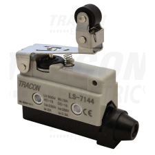 TRACON Helyzetkapcsoló, rugószáras-csuklógörgő 1×CO, 2A/230V AC, 47mm, IP40 villanyszerelés