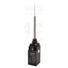 TRACON Helyzetkapcsoló, rugószáras (műanyag+acél)1×NO+1×NC, 6A/230V AC, IP65 villanyszerelés