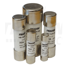 TRACON Hengeres biztosító gG 6A,500VAC,100kA,10x38 villanyszerelés