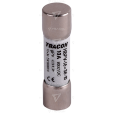 TRACON Hengeres biztosító PV  gPV, 8A,1000VDC,10kA,10x38 villanyszerelés