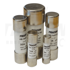 TRACON Hengeres biztosítóaM 32A,500V,100kA,10x38 villanyszerelés