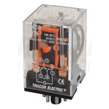TRACON Ipari relé110V DC / 2×CO, (3A, 230V AC / 28V DC) villanyszerelés