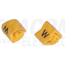 TRACON J021 Vezetékjelölő (1 szám)vezetékre ráhúzható 0,2-1,5mm2 villanyszerelés