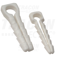 TRACON Kábelrögzítő tiplid=6mm, PP villanyszerelés